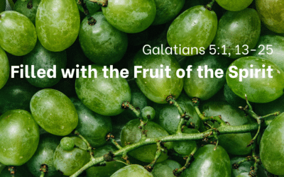 Filled with the Fruits of the Spirit 6.26.22