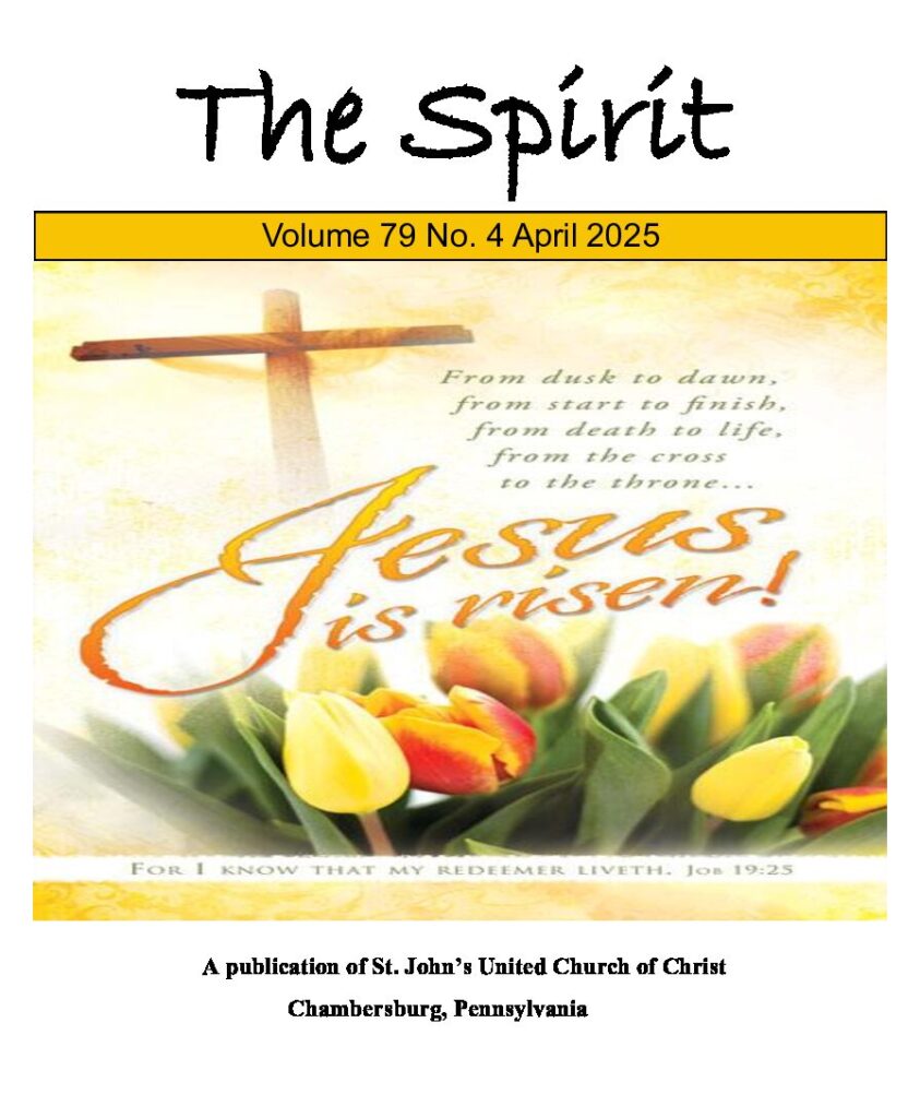 thumbnail of April 2025 Spirit