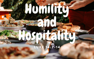 Humility and Hospitality 3.30.25